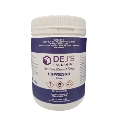 DEJ Espresso Coffee Machine Cleaner 1kg Tub