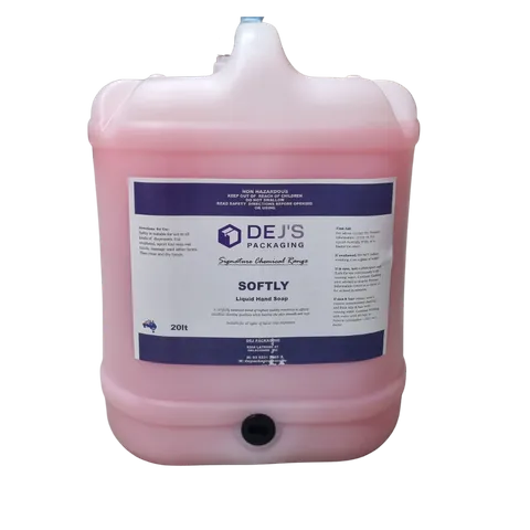 DEJ Softly PINK 20l Premium Hand, Hair and Body Soap - Each