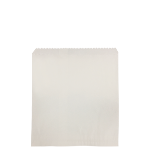 6 Square White Paper Bags 205mm(L) x 305mm(W) - Pack of 500