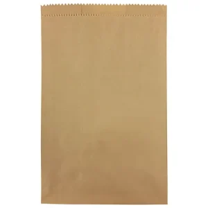 8 Long Brown Paper Bag 405mm(L) x 265mm(W) - Pack of 500