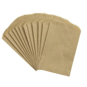 12 Long Brown Paper Bag 430mm(L) x 300(W) - Pack of 500