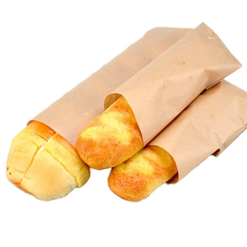 Extra Long Bread Stick Brown Bags 610mm(L) x 120mm(W) x 40mm(G) - Pack of 500