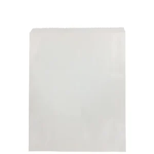 1/2 Long White Paper Bags 140mm(L) x 120mm(W) - Small Pack/Box of 1,000
