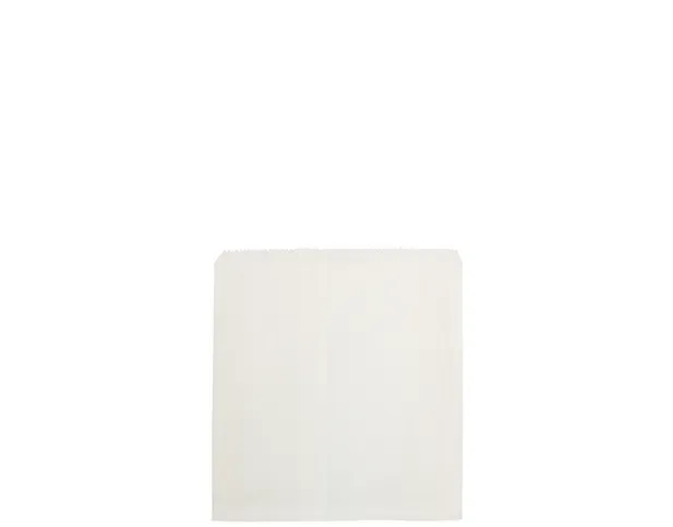 3 Square White Paper Bags 243mm(L) x 240mm(W) - Pack of 500