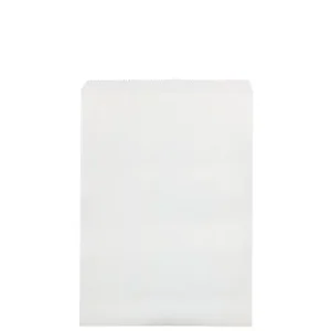 6 Long White Paper Bags 360mm(L) x 240mm(W) - Pack of 500