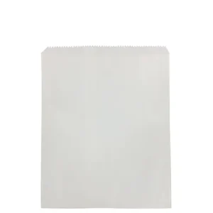 8 Long White Paper Bags 405mm(L) x 265mm(W) - Pack of 500