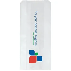 Stockprint Sanitary Bags 115mm(L) x 250mm(W) x 50mm(G) - Pack of 1,000