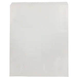 Medium White Milly Paper Bags 500mm(L) x 350mm(W) + 71mm(G) - Pack of 250