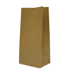 Checkout Bags Number #12 SOS SPECIAL HEAVY DUTY Brown Paper Bags 350mm(L) x 180mm(W) x 115mm(G) - Box of 500