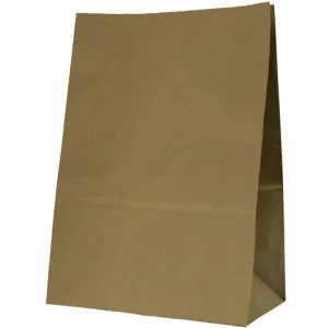 Checkout Bags Number #20 SOS Brown Paper Bags - 430mm(L) x 305mm(W) x 175mm (G) - Box of 250