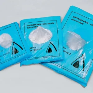 High Density Clear Plastic Freezer Bags 300mm x 450mm (H1218) - PACKET=1,000 / BOX=10,000