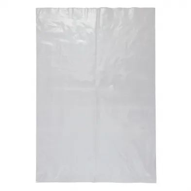 Heavy Duty Clear Plastic LDPE Bag 50 Micron 20" x 12" / 510mm x 305mm - PACKET=100 / BOX=1,000