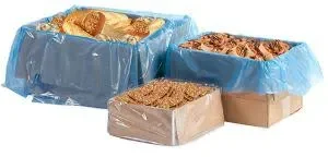 Heavy Duty Plastic Pastry Box Liners - 910mm x 920mm - Box of 500