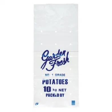 Plastic Potato Bags 10kg Printed for Fruit and Vegetable (Special Order) - Box of 1,000