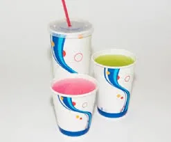 Milkshake Paper CUPS 24oz / 680ml Milk Shake Paper Cups Blue Print Design - SLEEVE=25 / BOX=500