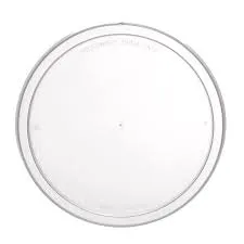 120mm Round Clear Premium Takeaway Container Lids suit G10, RB220 - RB850 - SLEEVE=50 / BOX=500