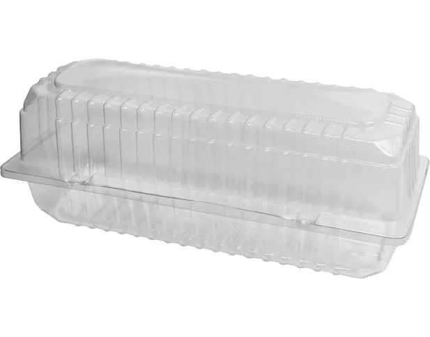 Clear Plastic Long Roll Pack 210mm(L) x 65mm(W) x 80mm(H) - BOX=400 / SLEEVE=100