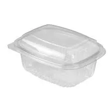 Small Clear Plastic Rectangle Container 500ml 187mm(L) x 126mm(W) x 60mm(H) (CFCS500) - Box of 250 (** Special Order **)