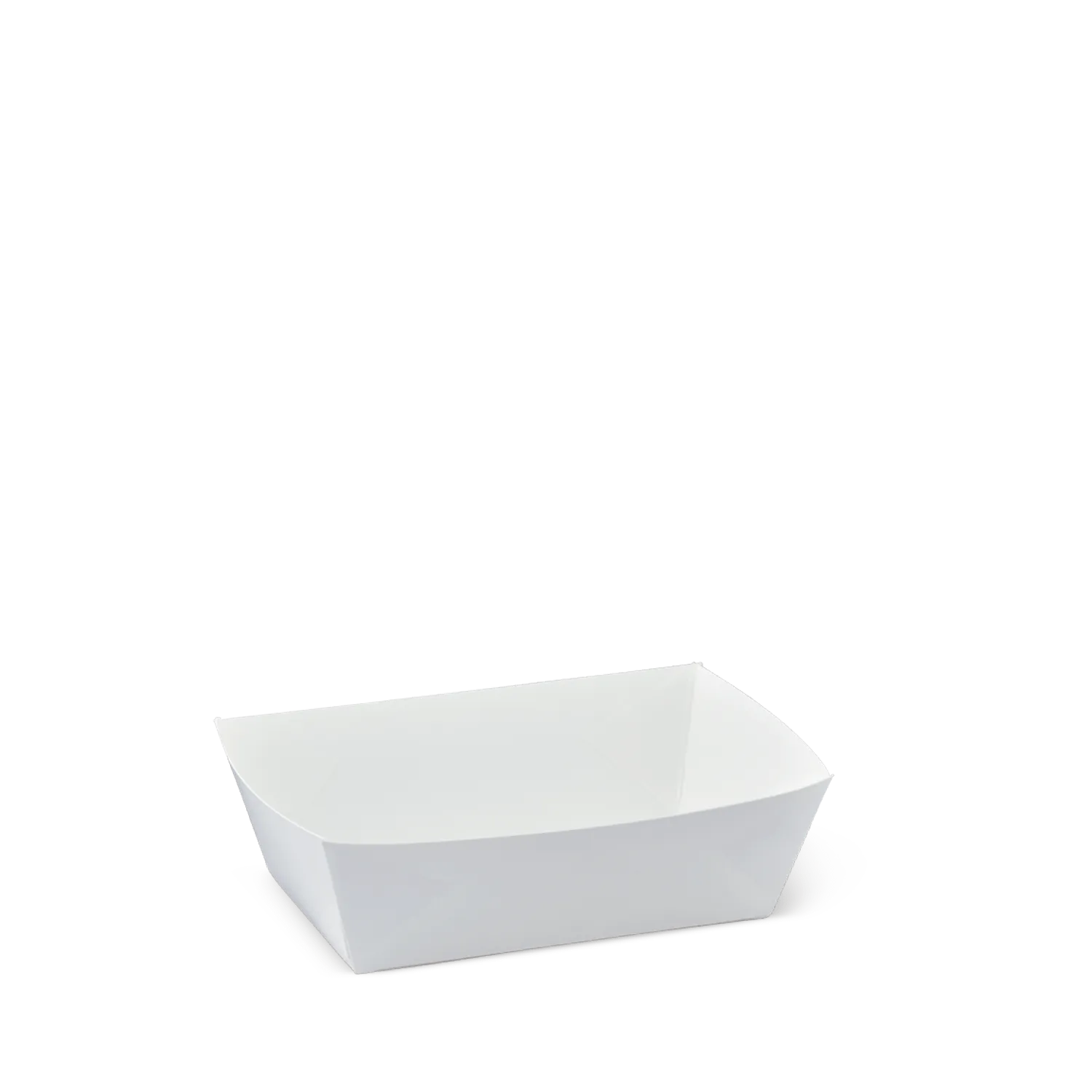 Greenmark White Food Board Extra Small Tray 1 90mm(L) x 55mm(W) x 35mm(H) - Box of 1,000