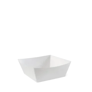 PRG Custom Sandwich Container 115mmL x 95mmH x 50mmH 318g Bleached SBS PE Board FSC B/W Print - Box of 600