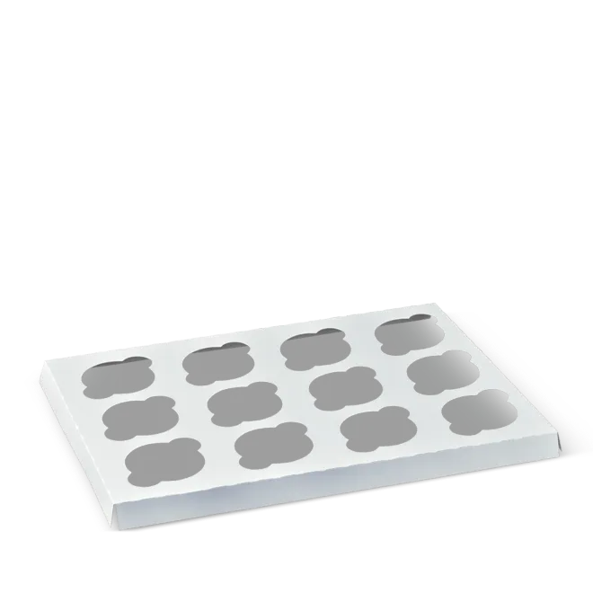Detpak 12 Cupcake Insert for Detpak 12 Cupcake Boxes - Packet of 240