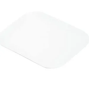 Small Square White Lids for 7113/7313 Foil Container - Pack of 500