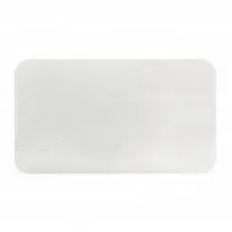 Small Rectangular White Lids for 7119 / 7219 Foil Container - PACK=100 / BOX=500
