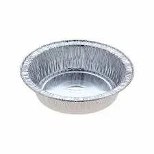 Medium Round Pie Foil Trays 165ml 113mm Diameter 25mm(H) (2411) - Box of 3,000