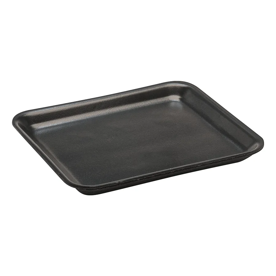 Black Foam Deep Butchers Tray 210mm(L) x 187mm(W) x 30mm(H) (T87A) - PACKET=125 / BOX=500