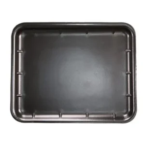 Black Foam Deep Butchers Tray 280mm(L) x 225mm(W) x 30mm(H) (T119) - PACK=125 / BOX=500