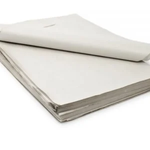 White Thick Gloss Paper Folded Full Size 24" x 32" / 610mm(W) x 810mm(L) - Standard Ream
