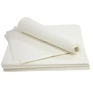 Premium Bleached Foopak 30gm Lunchwrap Greaseproof Paper 3 Cut 220mm(W) x 400mm(L) - Packet of 1,200