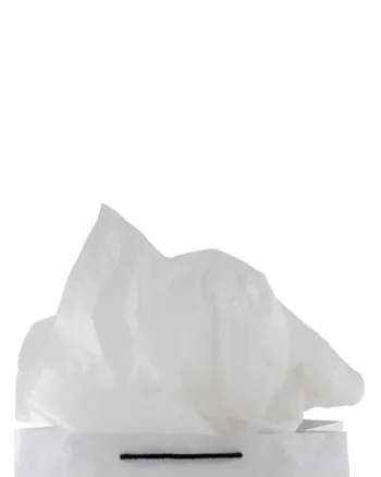 White Premium Acid Free Tissue Paper 430mm(W) x 660mm(L) - Packet of 1,000