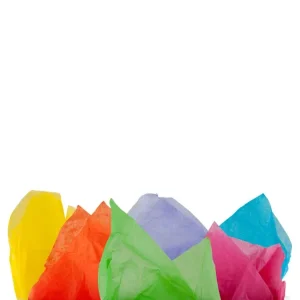 Premium 17gsm Rainbow Coloured Tissue Paper 500mm(W) x 750mm(L) - Packet of 480