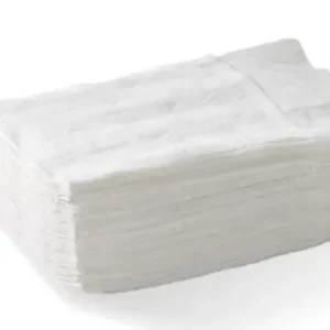 White 1 Ply Dispenser Napkins D Fold 220mm x 240mm - Box of 5,000