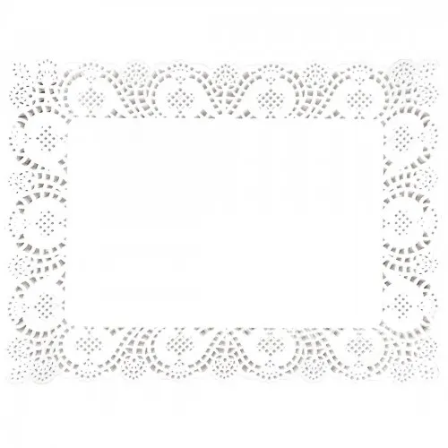 White Rectangle Paper Doyle 265mm x 360mm  - PACK=250 / BOX=1,000