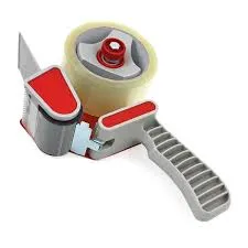 Spool Less 75mm Metal Tape Dispenser / Carton Sealer Pistol Style for 48mm Packing Tape - Each