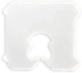White Bread Tag Bag Lock Closures 20mm (Replaces Plastic Twist Ties) - Box of 6,250