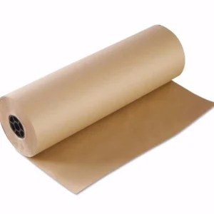 Brown Kraft Paper Counter Rolls 24" / 600mm 50gsm - 400m Long Roll