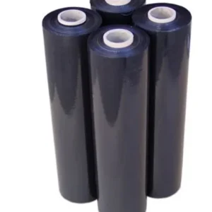 Stretch Pallet Wrap Black 500mm x 300mm x 23uM- Box of 4