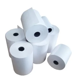 Cash Register Roll White Bond Plain Paper 44mm x 76mm - Box of 48