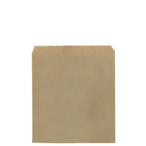 1 Square Brown Paper Bags 180mm(L) x 180mm(W) - Pack of 1,000