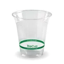 BioPak PLA Compostable Clear Tumblers 360ml - Box of 1,000