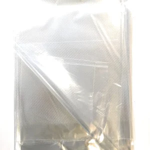 Polyester Micro Perforated Plastic Heat Proof Crispy Bags 240mm(L) x 240mm(W) x 15uM - Box of 1,000
