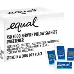 Equal Sugar Sweetener Sticks - Pack of 750