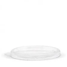 BioPak 60ml LID for Sugarcane Sauce / Portion Cups - SLEEVE=50 / BOX=1,000