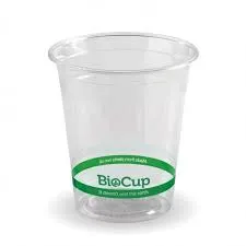 BioPak PLA Compostable Clear Cup 200ml - Box of 1,000