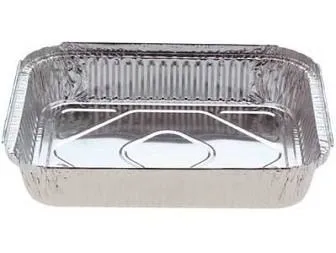 Rectangular Catering Foil Tray 2,500ml 314mm(L) x 254mm(W) x 38mm(H) (7131) - Box of 100