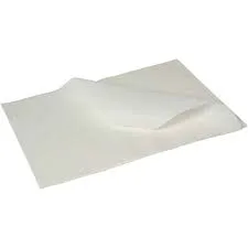 PE Coated 4 Cut Deli/Greaseproof Premium Paper Sheets Printed Design 330mm x 220mm - Ream of 1,600 Sheets