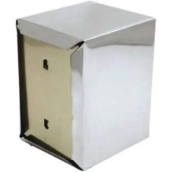 Napkin Dispenser Aluminium Table Top to suit Dispenser Napkins - Each